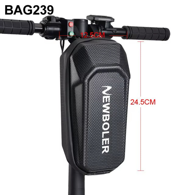 NEWBOLER Waterproof EVA Hard Shell Electric Scooter Front Handlebar Bag