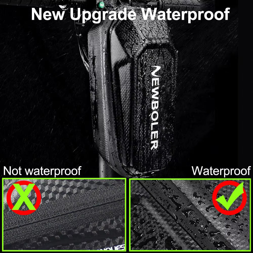NEWBOLER Waterproof EVA Hard Shell Electric Scooter Front Handlebar Bag
