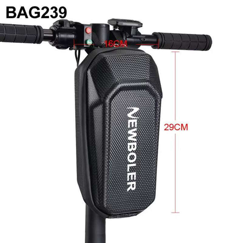 NEWBOLER Waterproof EVA Hard Shell Electric Scooter Front Handlebar Bag