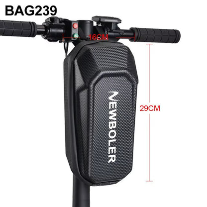 NEWBOLER Waterproof EVA Hard Shell Electric Scooter Front Handlebar Bag