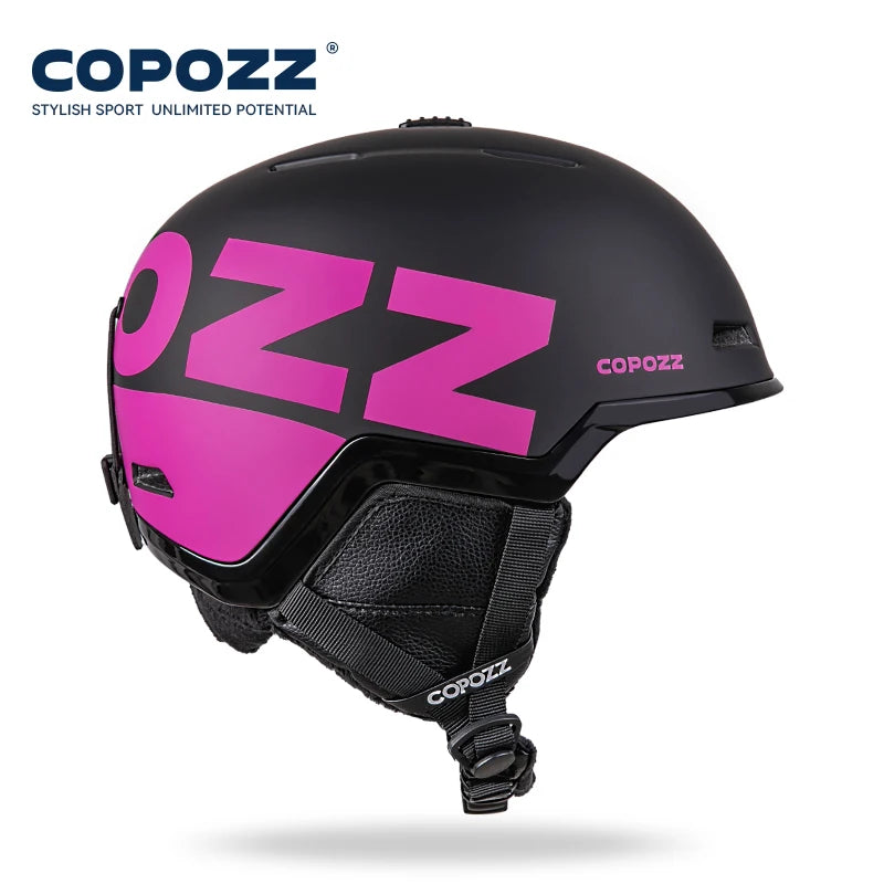Ski Helmet Half-Covered Anti-Impact Skiing Helmet for Adult Men Women Ski Skateboard Snowboard Safety Helmet Female Male