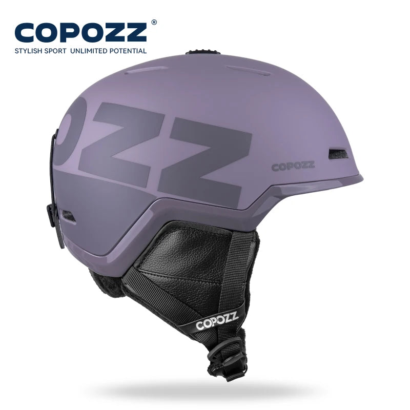 Ski Helmet Half-Covered Anti-Impact Skiing Helmet for Adult Men Women Ski Skateboard Snowboard Safety Helmet Female Male