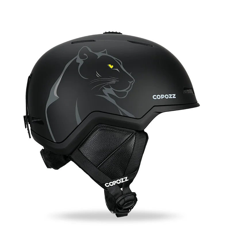 Ski Helmet Half-Covered Anti-Impact Skiing Helmet for Adult Men Women Ski Skateboard Snowboard Safety Helmet Female Male